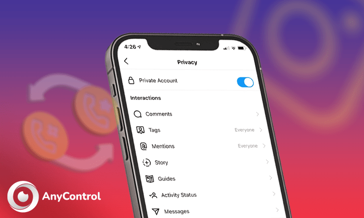como cambiar el número de teléfono en instagram